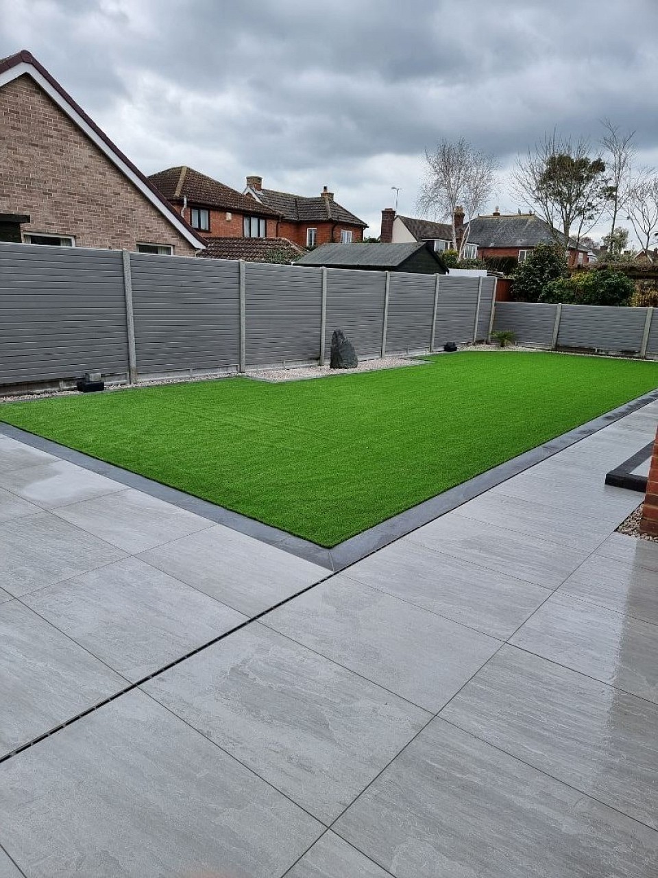 Landscaped garden in Locks Heath