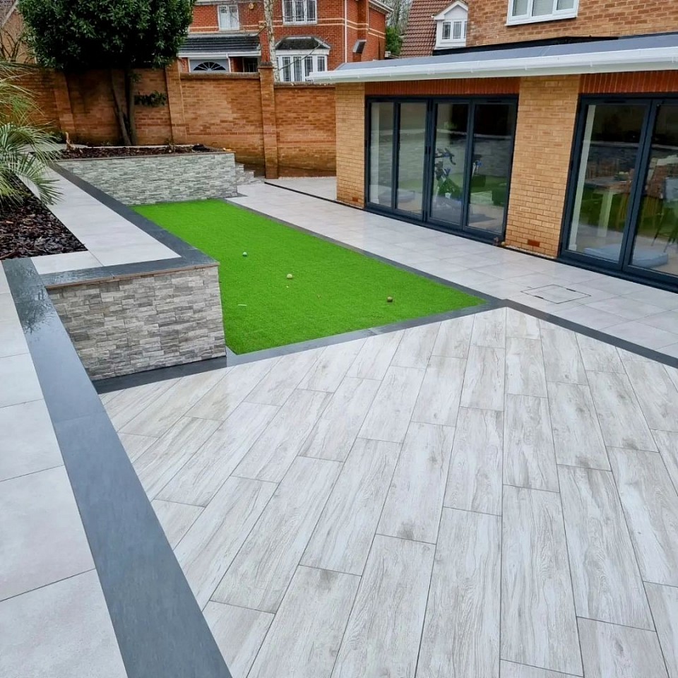 Landscaped garden in Whiteley