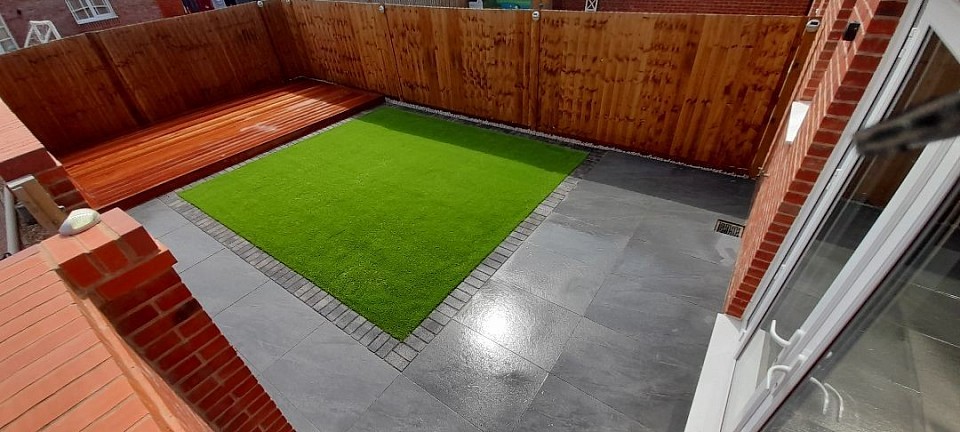 Lanscaped garden in Waterlooville
