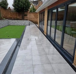 Patio landscaping