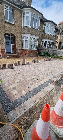 Block paving