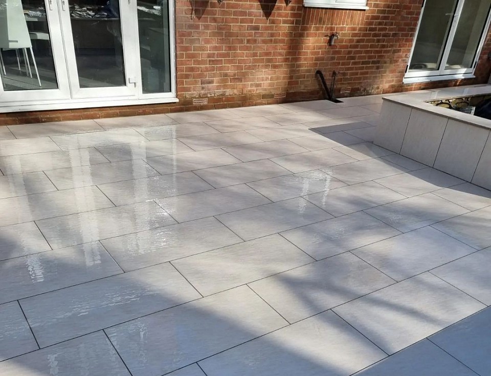 Porcelain Patio Installation Hedge End, Hampshire