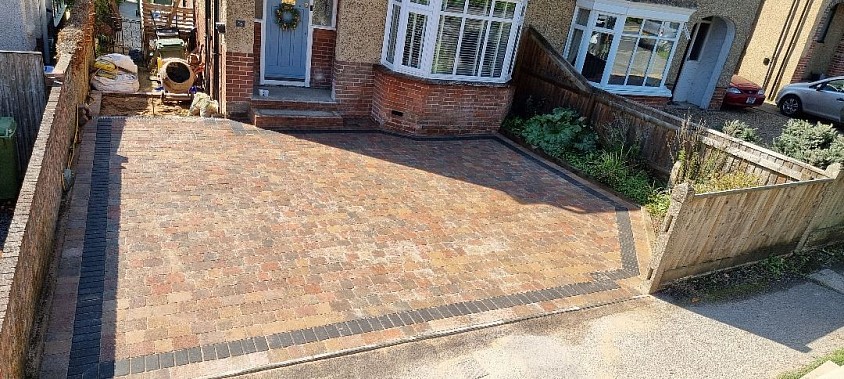 Block Pave Driveway Installation