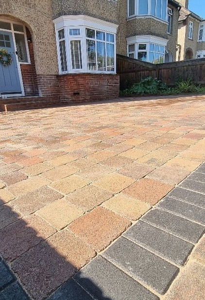 Driveway installation in Fareham