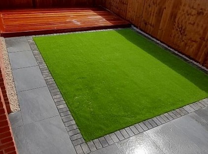 Artificial grass installation services in Hamshire
