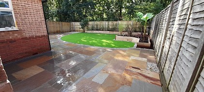Natural Stone Patio – Whiteley