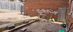 Patio layer landscaper